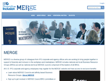 Tablet Screenshot of merge.interpublic.com